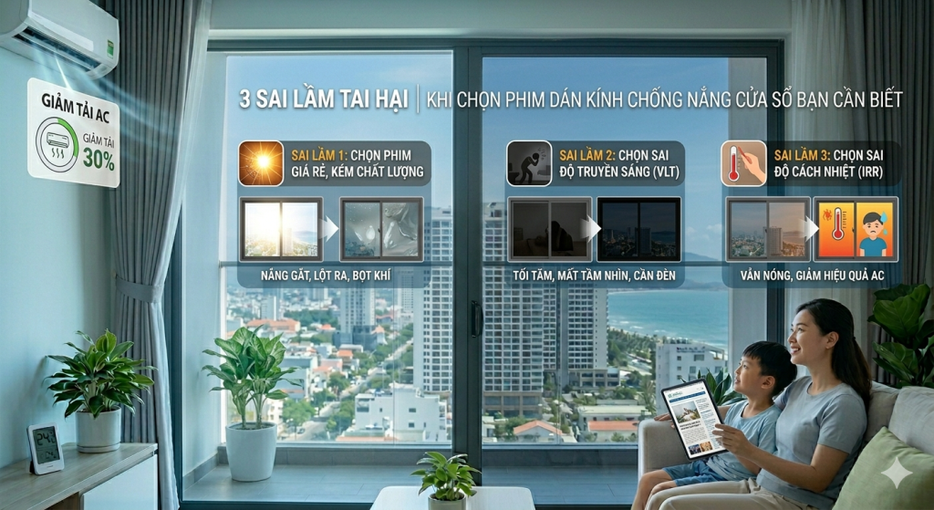 3 Sai lầm tai hại khi chọn phim dán kính chống nắng cửa sổ bạn cần biết 1 Gemini Generated Image rhqd5xrhqd5xrhqd